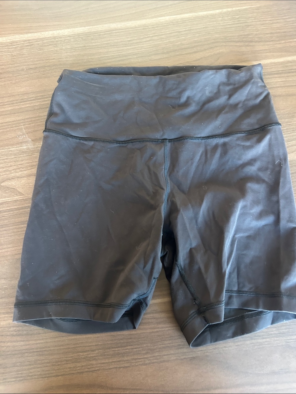 lululemon athletica Black High-Rise Bike Shorts